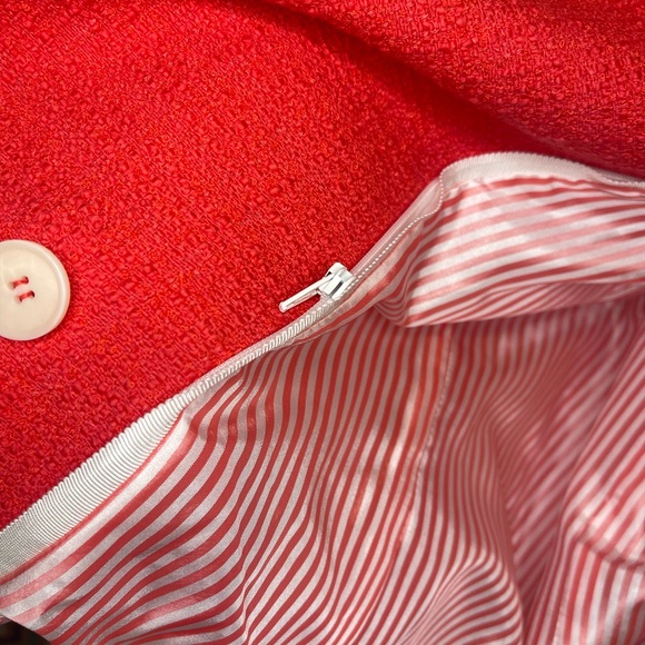 Veronica Beard Nayeli Dickey Jacket Blazer in Watermelon Sz 10 NEW - Picture 7 of 8